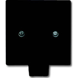 Busch-Jaeger Zentralscheibe für Leitungsauslass, Abdeckung anthrazit, Retail