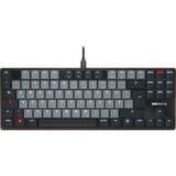 CHERRY KC 500 MX LP TKL, Tastatur schwarz, DE-Layout, Cherry MX Low Profile 2.0 Ivory