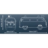 COBI Volkswagen T2b Feuerwehr, Konstruktionsspielzeug rot, Maßstab 1:35