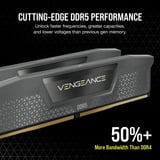 Corsair DIMM 32 GB DDR5-6000 (2x 16 GB) Dual-Kit, Arbeitsspeicher schwarz, CMK32GX5M2B6000Z28, Vengeance, INTEL XMP, AMD EXPO