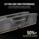Corsair DIMM 32 GB DDR5-6000 (2x 16 GB) Dual-Kit, Arbeitsspeicher schwarz, CMK32GX5M2D6000Z38, VENGEANCE DDR5, AMD EXPO
