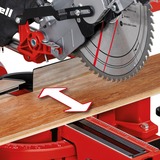EINHELL Zug-Kapp-und Gehrungssäge TC-SM 2531/2 U, Kapp- und Gehrungssäge rot/schwarz, 1.900 Watt