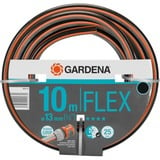 GARDENA Comfort Flex Schlauch 13mm (1/2") schwarz/orange, 10 Meter