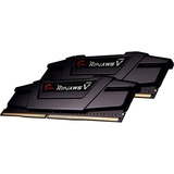 G.Skill DIMM 64 GB DDR4-4266 (2x 32 GB) Dual-Kit, Arbeitsspeicher schwarz, F4-4266C19D-64GVK, Ripjaws V, INTEL XMP