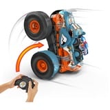 Hot Wheels R/C MT Transf. Rhinomite, RC schwarz/orange, incl. Hot Wheels Monster Truck Race Ace im Maßstab 1:64