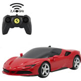 Jamara Deluxe Car Series - Ferrari SF90 Stradale, RC rot, Maßstab 1:24, 2,4 GHz