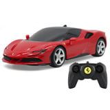 Jamara Deluxe Car Series - Ferrari SF90 Stradale, RC rot, Maßstab 1:24, 2,4 GHz