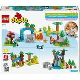 LEGO 10446 DUPLO Town Wildtier-Familien 3-in-1-Set, Konstruktionsspielzeug 