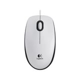 Logitech B100 Optical USB Mouse for Business, Maus weiß