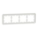 Merten D-Antik Rahmen vierfach MEG4040-4735 weiß, Retail