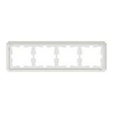 Merten D-Antik Rahmen vierfach MEG4040-4735 weiß, Retail