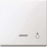 Merten Wippe Kontrollfenster für Fenster mit Aufdruck Licht, glänzend, Thermoplast, Typ 435919 weiß (glänzend), Retail