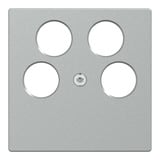 Merten Zentralplatte aluminium, Retail