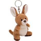 NICI Schlüsselanhänger Känguru Kelly 10cm, Schlüsselring braun