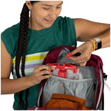 Osprey Hikelite 28 , Rucksack weinrot/schwarz, 26 Liter, Größe S/M