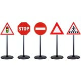 Outdoor active Verkehrsschilder, Verkehrszeichen 5-teilig, Höhe 65 cm