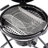 RÖSLE Kugelgrill No.1 F60 AIR PRO VARIO+, Holzkohlegrill schwarz (matt), Ø 60 cm