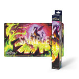 Ravensburger Disney Lorcana TCG: Winterzauber - Spielmatte Drachenfeuer, Sammelkarten 