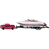 SIKU 2568 SUPER Ford F150 mit Motorboot, Modellfahrzeug 