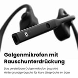 Shokz OpenComm UC, Kopfhörer schwarz, Bluetooth, USB-A