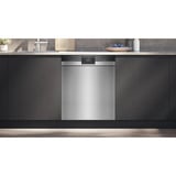 Siemens SN43ES04TE iQ300 , Spülmaschine schwarz/edelstahl (gebürstet), 60 cm, Home Connect