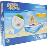 Splash & Fun Jumbo Pool 110 x 80 x 30 Zentimeter, Schwimmbad 