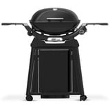 Weber Gasgrill Q 2200N mit Premium-Rollwagen schwarz, 4,10 kW, mit Seitentischen