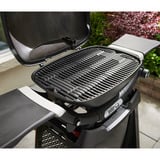 Weber Gasgrill Q 2200N mit Premium-Rollwagen schwarz, 4,10 kW, mit Seitentischen