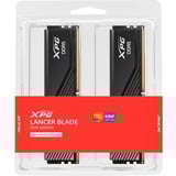 ADATA DIMM 64 GB DDR5-5600 (2x 32 GB) Dual-Kit, Arbeitsspeicher schwarz, AX5U5600C4632G-DTLABBK, XPG Lancer Blade, INTEL XMP, AMD EXPO