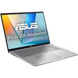ASUS Vivobook S 16 (S3607CA-SH115W) U7 16 O sr W11H, Notebook silber, Intel® Core™ Ultra 7 255H, Intel® Arc™ Graphics, 15.96484375 GB DDR5, 512 GB (512 GB SSD), Windows 11 Home