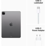 Apple iPad Pro 11" (128 GB) Generalüberholt, Tablet-PC grau, Gen 4 / 2022