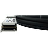 BlueOptics BlueLAN Direct Attach Kabel kompatibel zu Ubiquiti UACC-DAC-QSFP28-1M schwarz, 1 Meter