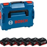 Bosch 6 X GBA 18V 4.0AH PROFESSIONAL, Akku blau/schwarz