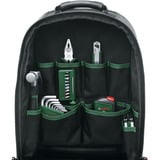 Bosch Heimwerken & Garten Werkzeug Rucksack Set, 60-teilig, Werkzeug-Set schwarz/grün, mit Werkzeugrucksack