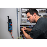 Bosch Offene Strommesszange GFM 1000-15, Messgerät blau/schwarz, 2x Batterien, Tasche