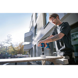 Bosch Professional 18V Profi-Set Bohrhammer GBH 18V-22 + Bohrschrauber GSR 18V-45 blau/schwarz, 2x Li-Ionen Akku 4,0Ah, Hammerbohrer- und Bit-Set, Werkzeugtasche