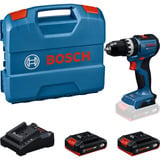 Bosch Professional Akku-Schlagbohrschrauber GSB18V-52 mit 2 Akkus 18 Volt 2,0 Amperestunden im L-Case Kit