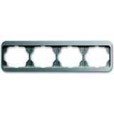 Busch-Jaeger Rahmen vierfach Rahmen waagerecht alpha titan, Retail