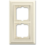 Busch-Jaeger Rahmen zwei fach, Abdeckung Retail