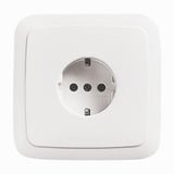 Busch-Jaeger Steckdose Unterputz weiß, Retail