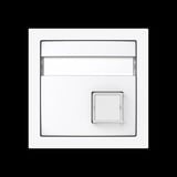 Busch-Jaeger Zentalscheibe einteilig signalieren 1571 CN-44G, Abdeckung weiß, Retail