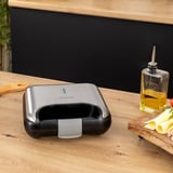 Cecotec Rock’nToast Classic+ Sandwichmaker edelstahl/schwarz, 800 Watt, für 2 Personen