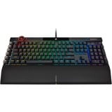 Corsair K100 RGB, Gaming-Tastatur schwarz, DE-Layout, Cherry MX RGB Speed Silver
