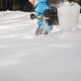 Fiskars X-series Teleskop-Schneeschaufel schwarz/orange, 36cm