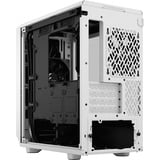 Fractal Design Meshify 2 Mini White TG Clear Tint, Tower-Gehäuse weiß, Tempered Glass