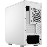 Fractal Design Meshify 2 Mini White TG Clear Tint, Tower-Gehäuse weiß, Tempered Glass