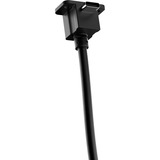 Fractal Design USB 3.2 Gen 2 Kabel Model E, 19 Pin Stecker > USB-C Stecker schwarz, 1 Meter