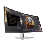 HP Pro 738pu Thunderbolt 4-Monitor, LED-Monitor 95.3 cm (37.5 Zoll), schwarz/silber, WQHD+, IPS Black, Curved, Docking-Monitor