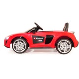 Jamara Ride-on Audi R8 Spyder, Kinderfahrzeug rot, 18V, Einhell Power XChange