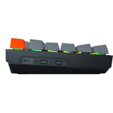 Keychron K8, Gaming-Tastatur schwarz/grau, DE-Layout, Gateron Brown, Hot-Swap, Aluminiumrahmen, RGB
